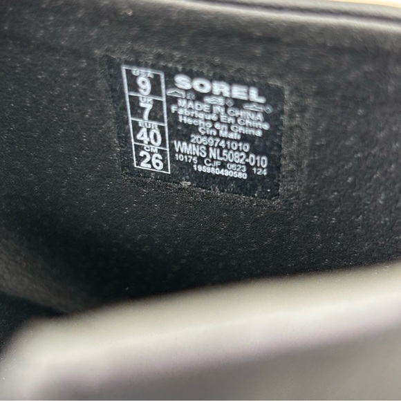 SOREL PLATFORM SANDALS DAYSPRING SLIDE SIZE 9 WOMANS - Picture 10 of 10